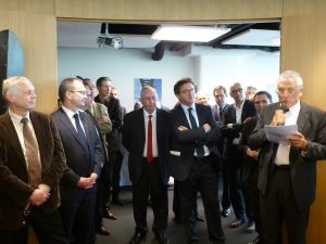 Inauguration des nouveaux locaux de la Fédération Française des Travaux Publics du Rhône-Alpes